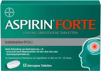 PZN-DE 14436770, Bayer Vital Gesch&auml;ftsbereich Selbstmedikation ASPIRIN Forte 1000 mg