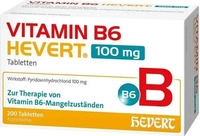 PZN-DE 19802736, Hevert-Arzneimittel VITAMIN B6 HEVERT 100 mg Tabletten 200 St,