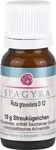 PZN-DE 11282533, Spagyra RUTA GRAVEOLENS D 12 Globuli 10 g, Grundpreis: &euro; 792,-