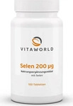PZN-DE 10979060, Vita World SELEN 200 &micro;g Tabletten 100 St, Grundpreis: &euro; 0,13 /