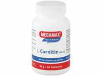 PZN-DE 08763246, Megamax B.V MEGAMAX L-Carnitin 500 mg Tabletten 60 St, Grundpreis: