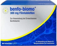 PZN-DE 13711470, biomo pharma BENFO-biomo 300 mg Filmtabletten 60 St, Grundpreis:
