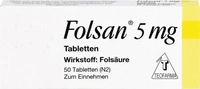 PZN-DE 09640907, Teofarma s.r.l FOLSAN 5 mg Tabletten 50 St, Grundpreis: &euro; 0,10