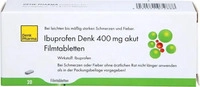 PZN-DE 10386963, Denk Pharma IBUPROFEN Denk 400 mg akut Filmtabletten 20 St,