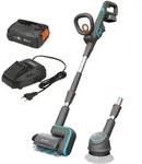 Gardena AquaBrush Universal 03/18V P - Akku Bodenreiniger + B&uuml;rste - mit Starterkit