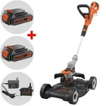 Black & Decker STC1820CM-QW - Rasentrimmer - Motorsense mit Lithium-Batterie 18V 2Ah