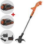 Black & Decker ST182320-QW - Rasentrimmer - Motorsense mit Lithium-Batterie 18V 2Ah +