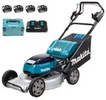 Makita DLM533 - Selbstfahrender Akku Rasenm&auml;her - 4x18V/5Ah - Schnitt 53 cm