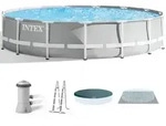Intex Prisma Frame 26724NP - &Oslash;457x107 cm - Runder Pool