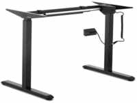 Fromm & Starck Höhenverstellbares Schreibtischgestell - 120 W - 80 kg - schwarz