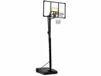 Gymrex Basketballkorb mit Ständer - höhenverstellbar - 230 bis 305 cm GR-BS14