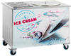 Roll-Eismaschine - für Thai Ice Cream Rolls - Ø 50 x 2,5 cm - 6 Behälter mit