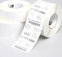 Zebra 880026-203, Zebra Z-Perform 1000T - Permanenter Klebstoff - 101.6 x 203.2 mm (1