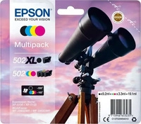 Epson C13T02W94010, Epson 502/502XL Multipack - 4er-Pack - 19.1 ml
