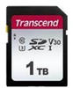 Transcend TS1TSDC300S, Transcend 300S - Flash-Speicherkarte - 1 TB - Video Class V30