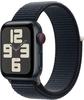 Apple MRGE3QF/A, Apple Watch SE (GPS & Cellular) - 40 mm - Midnight Aluminium -