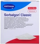 Sorbalgon Classic 10x10 Cm Calciumalginat-kompr.