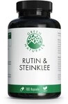 GREEN NATURALS Rutin & Steinklee 500 Mg Kapseln vegan