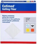Cutimed Gelling Fiber Kom.5x5 Cm Hydrofaserverband