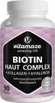 PZN-DE 18662463, Vitamaze Biotin Haut Komplex Hochdosiert + kollagen Kapseln