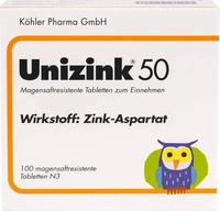 PZN-DE 03441638, K&ouml;hler Pharma Unizink 50