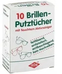Brillenputzt&uuml;cher mit feuchtem Aktivreiniger