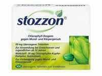 Stozzon Chlorophyll-Dragees gegen Mund- und Körpergeruch