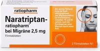 PZN-DE 09321616, Naratriptan-ratiopharm bei Migr&auml;ne 2,5mg