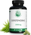 Green Naturals&Acirc;&reg; Gerstengras 3000 mg Kapseln vegan