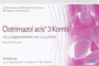 PZN-DE 14439886, MIBE Arzneimittel Clotrimazol acis 3 Kombipackung
