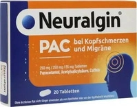 PZN-DE 18373753, Dr. Pfleger Arzneimittel Neuralgin PAC bei Kopfschmerzen und