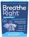 Besser Atmen Breathe Right Nasenstrips Transparent