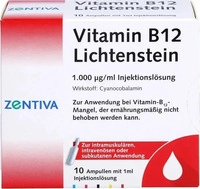 PZN-DE 06174296, Zentiva Pharma Vitamin B12 1000 [my]g Lichtenstein Ampullen