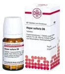 Hepar Sulfuris D6 Tabletten