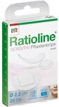 Ratioline sensitive Pflasterstrips rund