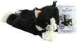 Warmies Katze liegend