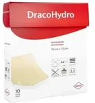 Dracohydro Hydrokoll.wundauflage 10x10 cm