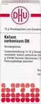 PZN-DE 02116103, DHU-Arzneimittel Kalium Carbonicum D6 Globuli