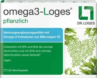 PZN-DE 13980419, Dr. Loges + Omega3-Loges Kapseln pflanzlich
