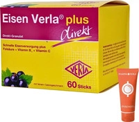 PZN-DE 14445438, Verla-Pharm Arzneimittel Eisen Verla plus direkt Sticks
