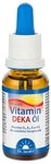 Dr. Jacob's DEKA &Atilde;l 800 IE Vitamin D3+K2+A+E 640 Tropfen
