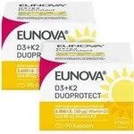Eunova DuoProtect Vitamin D3+K2 2000IE/80UG