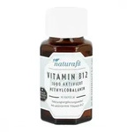 Naturafit Vitamin B12 1000 [my]g aktiviert Kapseln