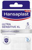 Hansaplast Ultra Sensitive Wundverband 5x7,2 cm Xl