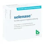 Selenase 50 Mikrogramm Injektionsl&ouml;sung