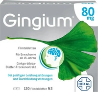 PZN-DE 14171159, Hexal Gingium 80 mg Filmtabletten