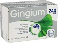 PZN-DE 14171113, Hexal Gingium 240 mg Filmtabletten