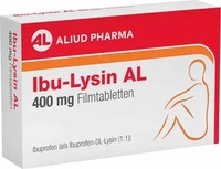 PZN-DE 18021250, ALIUD Pharma Ibu-Lysin AL 400 mg Filmtabletten bei akuten Schmerzen