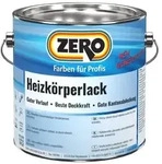 ZERO Heizk&ouml;rperlack wei&szlig; 2,5 Liter Lack Farbe