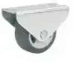 Parkett-Bockrolle 25x13 mm TPE-Rad grau